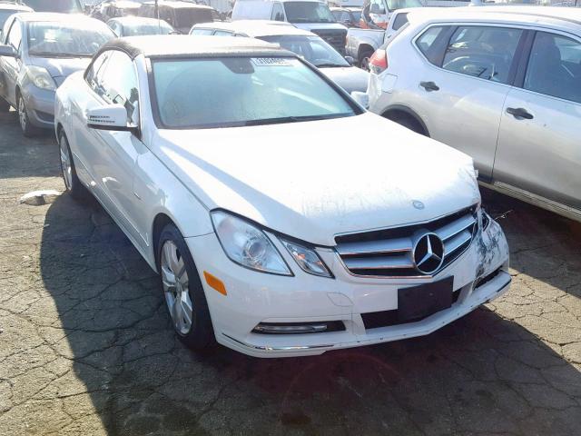 WDDKK5KF5CF143034 - 2012 MERCEDES-BENZ E 350 WHITE photo 1