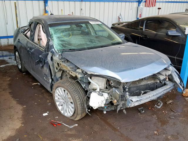 3FADP0L35BR128441 - 2011 FORD FUSION HYB BLUE photo 1