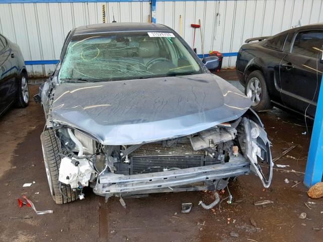 3FADP0L35BR128441 - 2011 FORD FUSION HYB BLUE photo 9