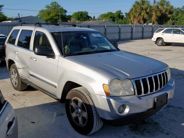 1J8HR58225C639264 - 2005 JEEP GRAND CHER SILVER photo 1