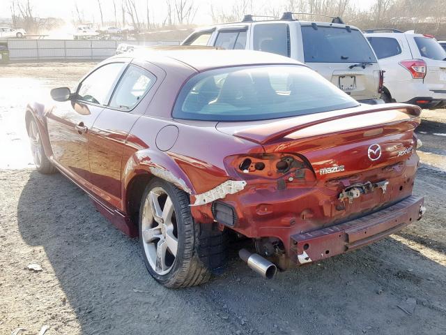 JM1FE173360205564 - 2006 MAZDA RX8 ORANGE photo 3