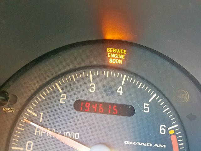 1G2NE52T4XM754635 - 1999 PONTIAC GRAND AM S WHITE photo 8