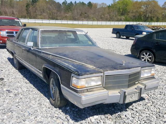 1G6DW54Y5LR707188 - 1990 CADILLAC BROUGHAM BLACK photo 1