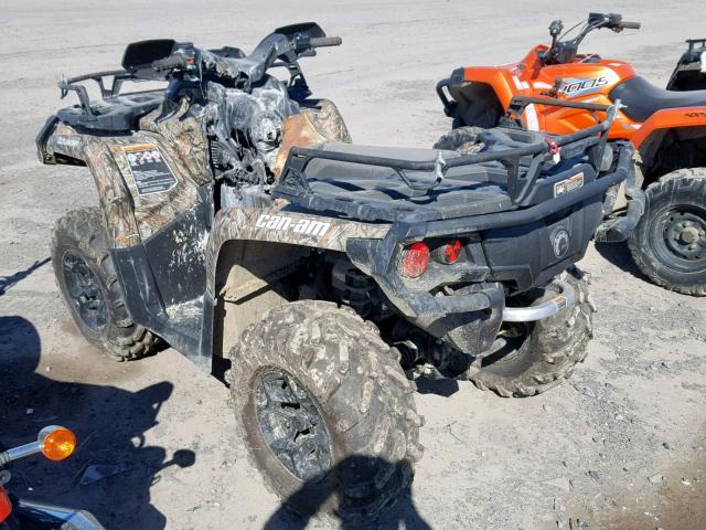 3JBLKAK29FJ000889 - 2015 CAN-AM OUTLANDER TWO TONE photo 3