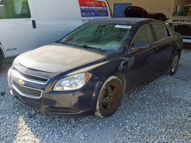 1G1ZB5E12BF205697 - 2011 CHEVROLET MALIBU LS BLUE photo 2
