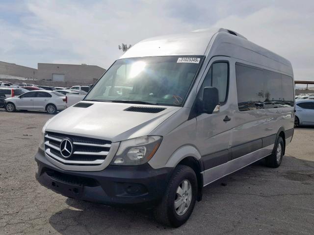 WDZPE8DC0E5941378 - 2014 MERCEDES-BENZ SPRINTER 2 GRAY photo 2