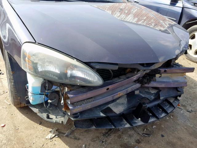2G2WP552371175178 - 2007 PONTIAC GRAND PRIX PURPLE photo 9