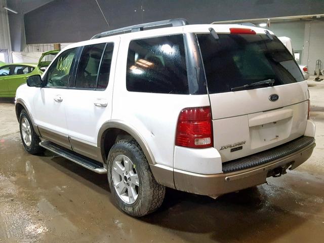 1FMDU74KX3UA82290 - 2003 FORD EXPLORER E WHITE photo 3