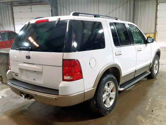 1FMDU74KX3UA82290 - 2003 FORD EXPLORER E WHITE photo 4