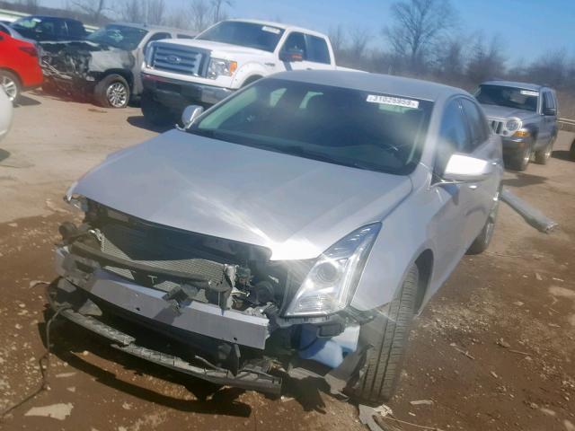 2G61N5S37D9130494 - 2013 CADILLAC XTS SILVER photo 2