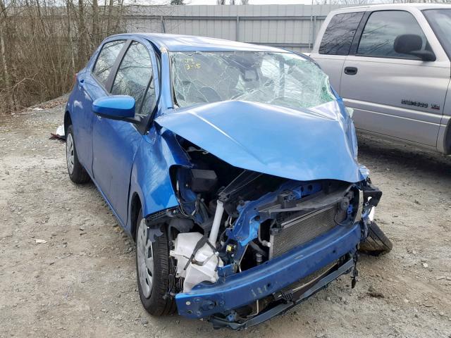 VNKKTUD32HA081107 - 2017 TOYOTA YARIS L BLUE photo 1