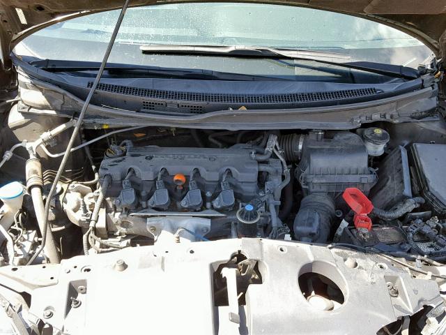 2HGFB2F51DH515112 - 2013 HONDA CIVIC LX BLACK photo 7