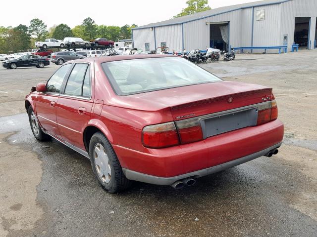 1G6KS54Y3YU148733 - 2000 CADILLAC SEVILLE SL RED photo 3