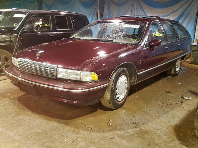 1G1BL82P5RR158599 - 1994 CHEVROLET CAPRICE CL BURGUNDY photo 2