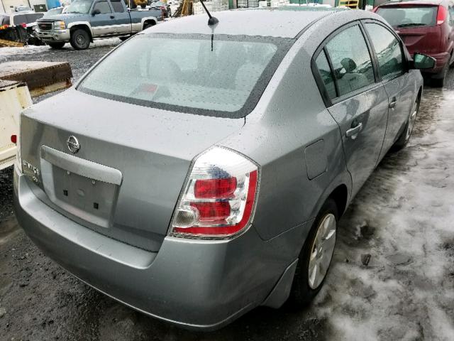 3N1AB61E18L713079 - 2008 NISSAN SENTRA 2.0 GRAY photo 4