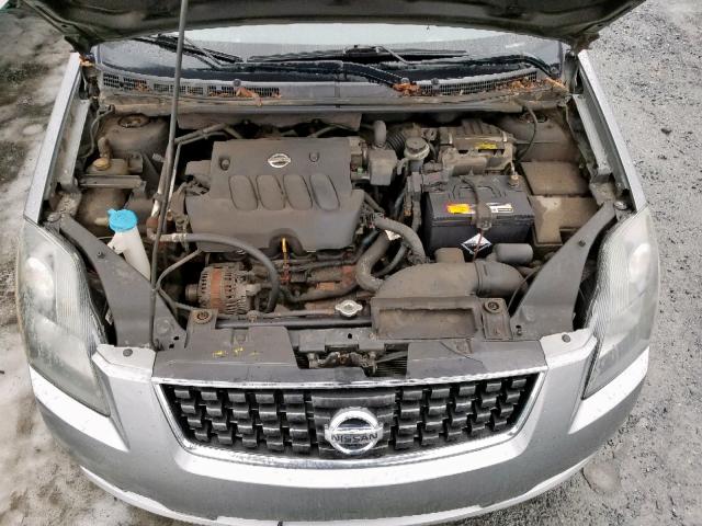 3N1AB61E18L713079 - 2008 NISSAN SENTRA 2.0 GRAY photo 7