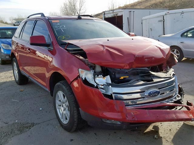 2FMDK48C17BA76896 - 2007 FORD EDGE SEL BURGUNDY photo 1