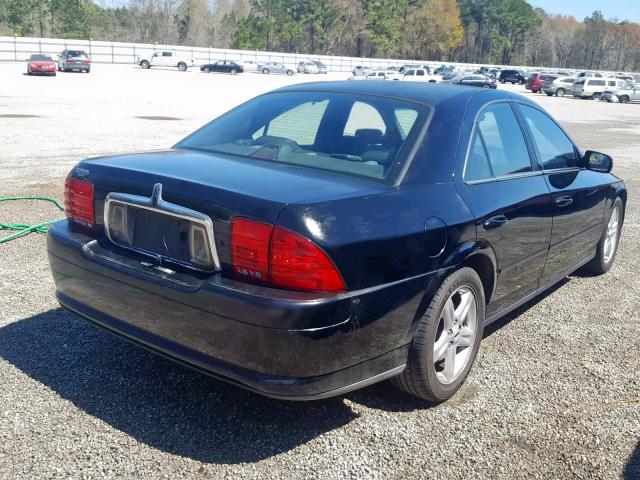 1LNHM87A42Y628146 - 2002 LINCOLN LS BLACK photo 4