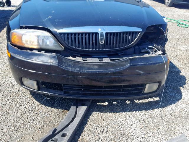 1LNHM87A42Y628146 - 2002 LINCOLN LS BLACK photo 9