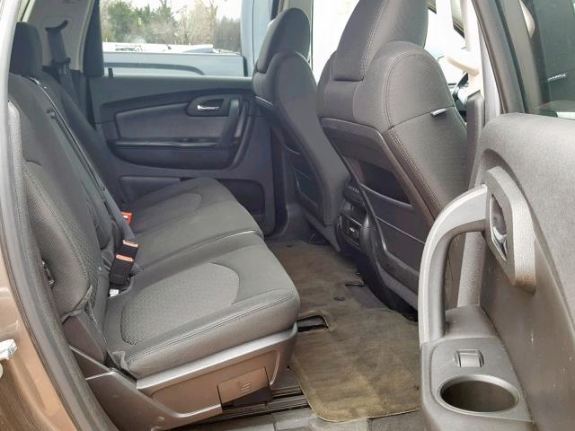 1GNEV23D29S132011 - 2009 CHEVROLET TRAVERSE L BROWN photo 6