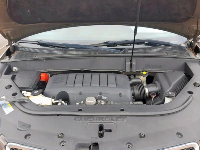 1GNEV23D29S132011 - 2009 CHEVROLET TRAVERSE L BROWN photo 7