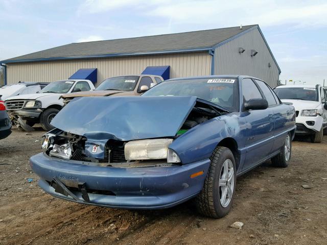 1G3NL52M6WM303067 - 1998 OLDSMOBILE ACHIEVA SL BLUE photo 2