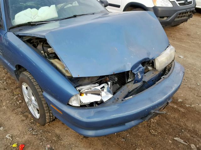 1G3NL52M6WM303067 - 1998 OLDSMOBILE ACHIEVA SL BLUE photo 9