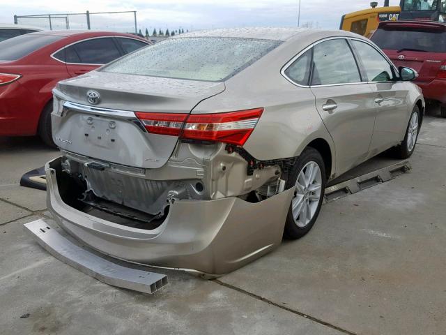 4T1BK1EBXDU054564 - 2013 TOYOTA AVALON BAS GRAY photo 4