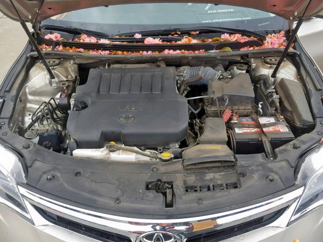 4T1BK1EBXDU054564 - 2013 TOYOTA AVALON BAS GRAY photo 7