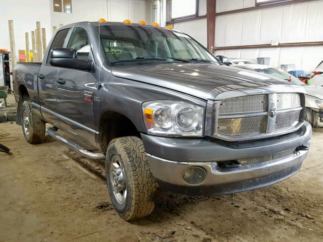 3D7KS28D38G168265 - 2008 DODGE RAM 2500 S GRAY photo 1