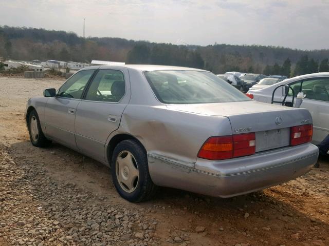 JT8BH28F9X0141759 - 1999 LEXUS LS 400 SILVER photo 3