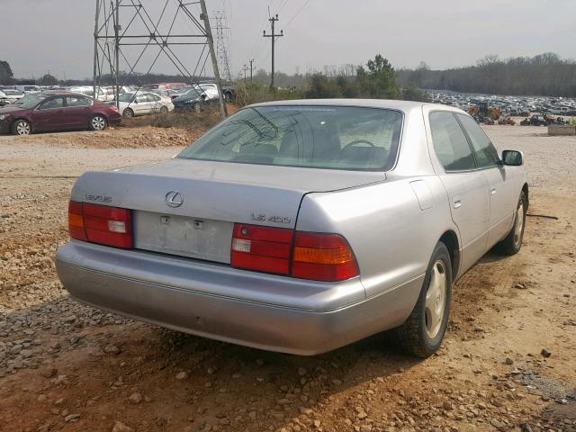 JT8BH28F9X0141759 - 1999 LEXUS LS 400 SILVER photo 4