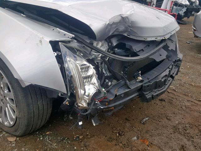 1G6DG1E34E0191583 - 2014 CADILLAC CTS PERFOR SILVER photo 9