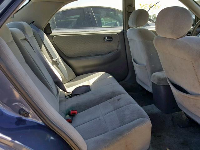 1YVGF22C115225820 - 2001 MAZDA 626 ES BLUE photo 6