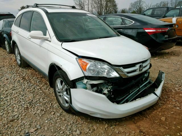 JHLRE3H72BC007452 - 2011 HONDA CR-V EXL WHITE photo 1