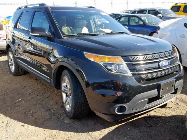 1FM5K7F88EGA59278 - 2014 FORD EXPLORER L BLACK photo 1