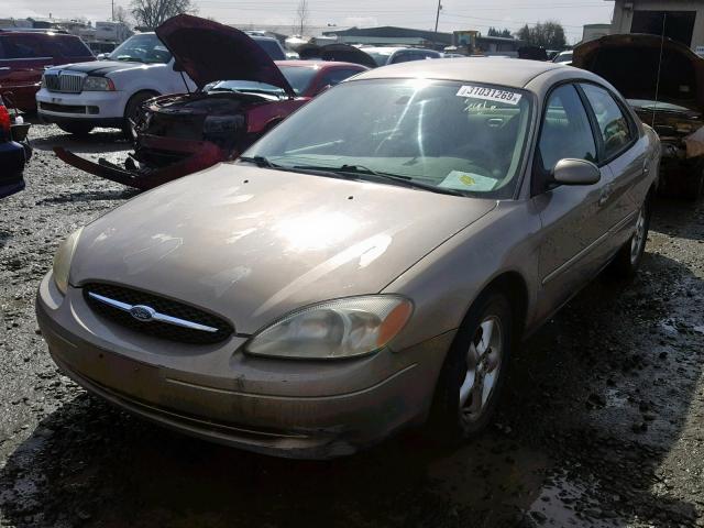 1FAFP55U13G264344 - 2003 FORD TAURUS SES TAN photo 2