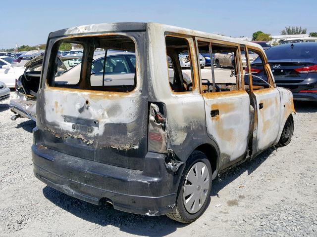 JTLKT324564117662 - 2006 TOYOTA SCION XB 烧焦的 照片 4