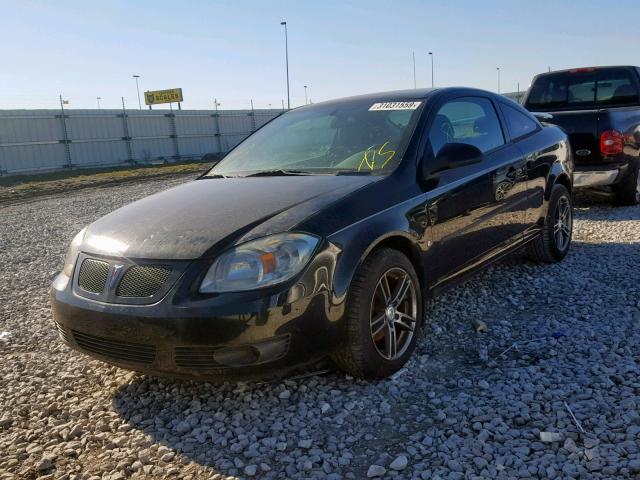 1G2AL15F177412691 - 2007 PONTIAC G5 BLACK photo 2