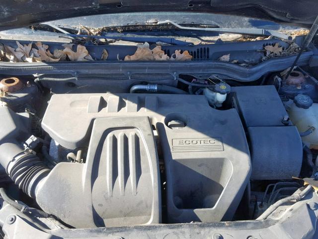1G2AL15F177412691 - 2007 PONTIAC G5 BLACK photo 7