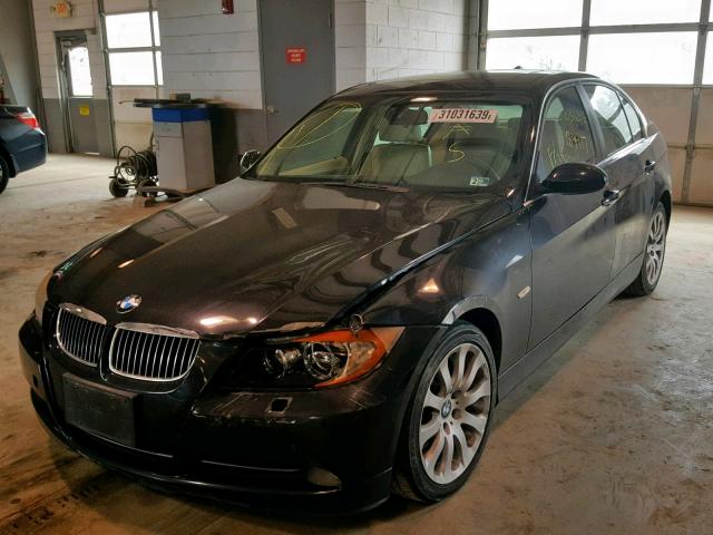 WBAVB335X6KR79075 - 2006 BMW 330 I BLACK photo 2