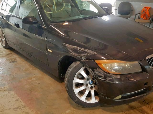 WBAVB335X6KR79075 - 2006 BMW 330 I BLACK photo 9