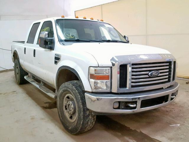 1FTSW21538EE50480 - 2008 FORD F250 SUPER WHITE photo 1