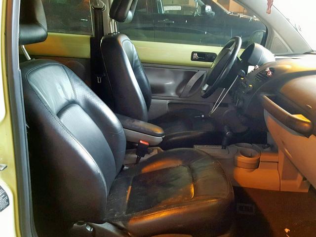 3VWCD21C41M470307 - 2001 VOLKSWAGEN NEW BEETLE Sarı foto 5