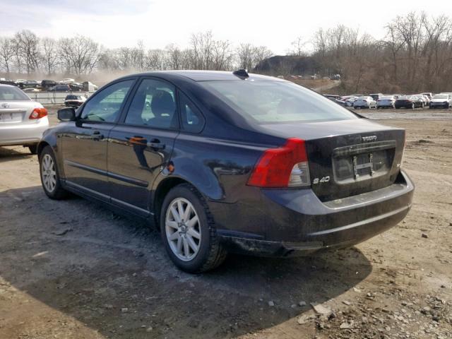 YV1MS390982364217 - 2008 VOLVO S40 2.4I BLACK photo 3