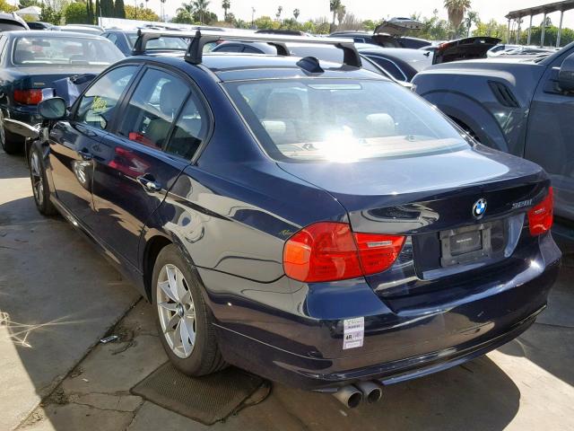 WBAPH5G57ANM70095 - 2010 BMW 328 I SULE BLUE photo 3