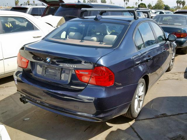 WBAPH5G57ANM70095 - 2010 BMW 328 I SULE BLUE photo 4