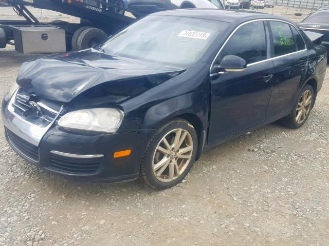 3VWDT71K96M035818 - 2006 VOLKSWAGEN JETTA TDI BLACK photo 2