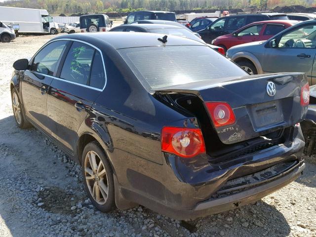 3VWDT71K96M035818 - 2006 VOLKSWAGEN JETTA TDI BLACK photo 3