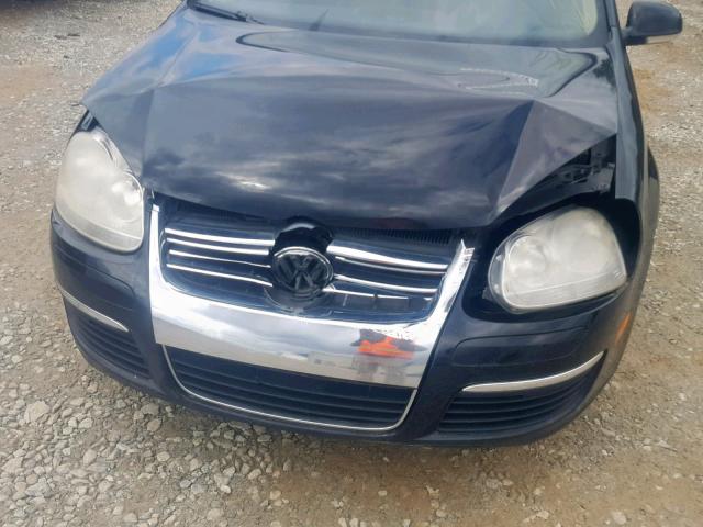 3VWDT71K96M035818 - 2006 VOLKSWAGEN JETTA TDI BLACK photo 9